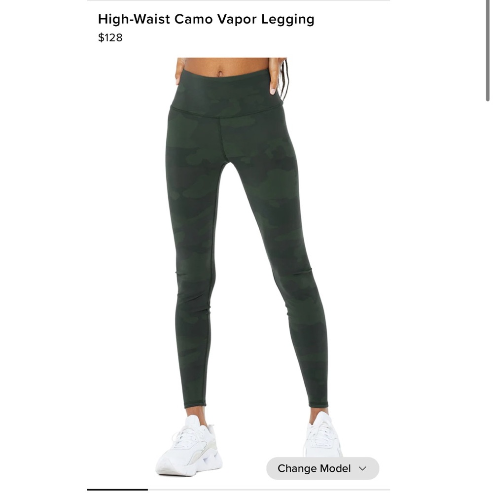 High Waist Camo Vapor Legging